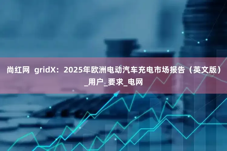 尚红网  gridX：2025年欧洲电动汽车充电市场报告（英文版）_用户_要求_电网