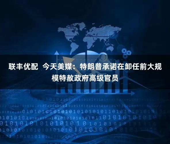 联丰优配  今天美媒：特朗普承诺在卸任前大规模特赦政府高级官员
